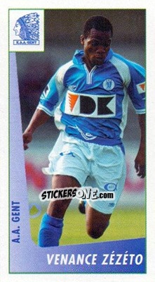 Cromo Venance Zezeto - Voetbal Belgium 2003-2004 n. 95 - Panini