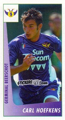Sticker Carl Hoefkens - Voetbal Belgium 2003-2004 n. 100 - Panini