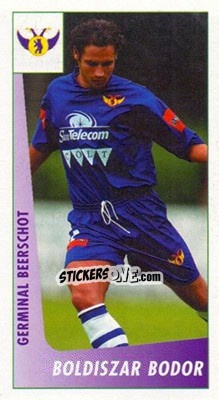 Sticker Boldiszar Bodor - Voetbal Belgium 2003-2004 - Panini