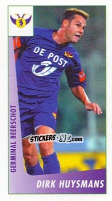 Sticker Dirk Huysmans - Voetbal Belgium 2003-2004 - Panini