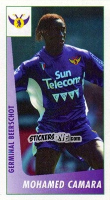Sticker Mohamed Camara - Voetbal Belgium 2003-2004 n. 105 - Panini