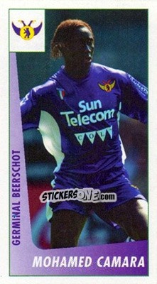 Figurina Mohamed Camara - Voetbal Belgium 2003-2004 - Panini