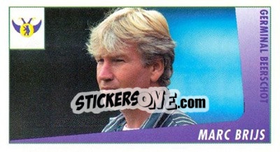 Sticker Marc Brijs - Voetbal Belgium 2003-2004 - Panini