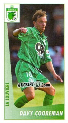 Sticker Davy Cooreman - Voetbal Belgium 2003-2004 - Panini