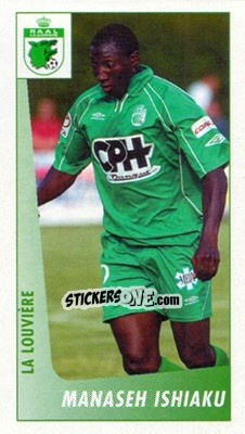 Cromo Manaseh Ishiaku - Voetbal Belgium 2003-2004 n. 131 - Panini