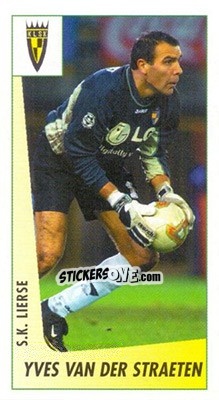 Sticker Yves Van Der Straeten - Voetbal Belgium 2003-2004 n. 133 - Panini