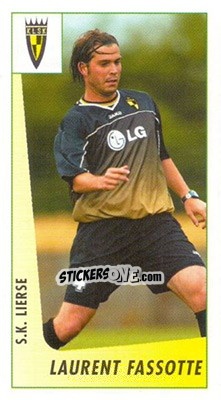 Cromo Laurent Fassotte - Voetbal Belgium 2003-2004 - Panini