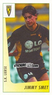 Sticker Jimmy Smet - Voetbal Belgium 2003-2004 - Panini