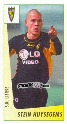Sticker Stein Huysegems - Voetbal Belgium 2003-2004 n. 143 - Panini