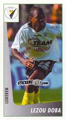 Figurina Lezou Doba - Voetbal Belgium 2003-2004 n. 147 - Panini