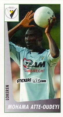 Sticker Mohama Atte-Oudeyi - Voetbal Belgium 2003-2004 n. 149 - Panini