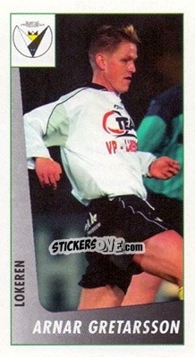 Sticker Arnar Gretarsson - Voetbal Belgium 2003-2004 - Panini