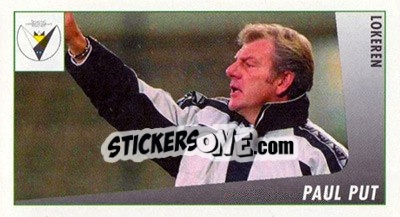 Sticker Paul Put - Voetbal Belgium 2003-2004 - Panini