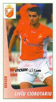 Sticker Liviu Ciobotariu - Voetbal Belgium 2003-2004 n. 159 - Panini