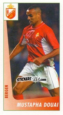 Sticker Mustapha Douai - Voetbal Belgium 2003-2004 n. 160 - Panini