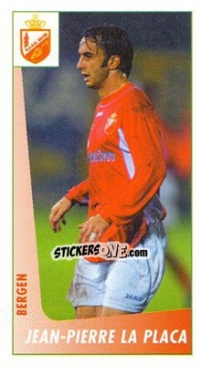 Sticker Jean-Pierre La Placa - Voetbal Belgium 2003-2004 - Panini