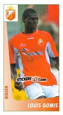 Sticker Louis Gomis - Voetbal Belgium 2003-2004 - Panini