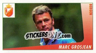 Sticker Marc Grosjean - Voetbal Belgium 2003-2004 - Panini