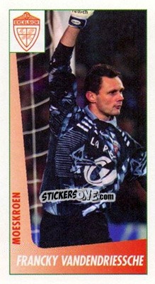 Sticker Francky Vandenriessche - Voetbal Belgium 2003-2004 - Panini