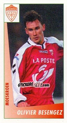 Sticker Olivier Besengez - Voetbal Belgium 2003-2004 - Panini