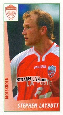 Sticker Stephen Laybutt - Voetbal Belgium 2003-2004 - Panini