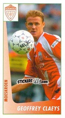 Sticker Geoffrey Claeys - Voetbal Belgium 2003-2004 - Panini