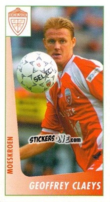 Figurina Geoffrey Claeys - Voetbal Belgium 2003-2004 - Panini