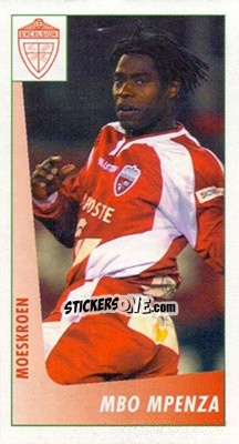 Sticker Mbo Mpenza - Voetbal Belgium 2003-2004 n. 177 - Panini