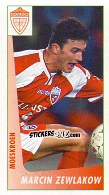 Sticker Marcin Zewlakow - Voetbal Belgium 2003-2004 - Panini