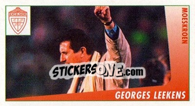 Sticker Georges Leekens - Voetbal Belgium 2003-2004 - Panini