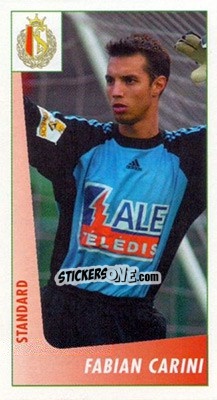 Sticker Fabian Carini - Voetbal Belgium 2003-2004 n. 181 - Panini