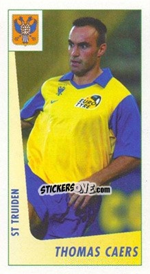 Cromo Thomas Caers - Voetbal Belgium 2003-2004 - Panini