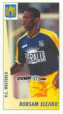 Sticker Bobsam Elejiko - Voetbal Belgium 2003-2004 n. 208 - Panini