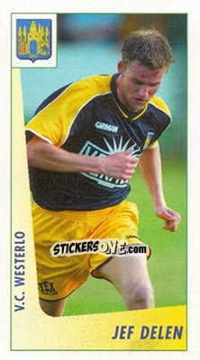 Sticker Jef Delen - Voetbal Belgium 2003-2004 - Panini