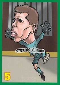 Sticker Wojciech Szczesny - Euromania 2012 n. 5 - One2play