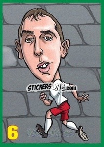 Sticker Jakub Wawrzyniak - Euromania 2012 n. 6 - One2play