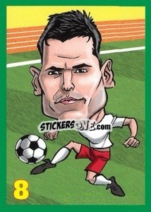 Sticker Grzegorz Wojtkowiak - Euromania 2012 n. 8 - One2play