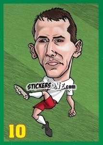 Sticker Tomasz Jodlowiec - Euromania 2012 n. 10 - One2play