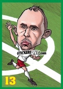Sticker Adrian Mierzejewski - Euromania 2012 n. 13 - One2play