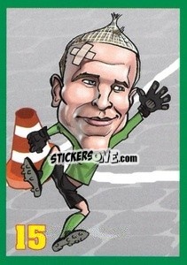 Sticker Vyacheslav Malafeev - Euromania 2012 n. 15 - One2play