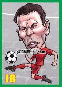 Sticker Konstantin Zyryanov - Euromania 2012 n. 18 - One2play