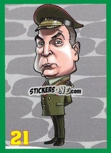 Sticker Dick Advocaat - Euromania 2012 - One2play