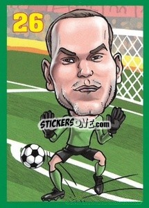 Sticker Igor Akinfeev - Euromania 2012 n. 26 - One2play