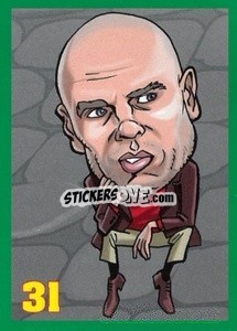 Sticker Michal Bilek - Euromania 2012 n. 31 - One2play