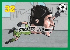 Sticker Petr Cech - Euromania 2012 n. 32 - One2play