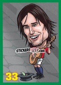 Sticker Tomáš Rosický - Euromania 2012 n. 33 - One2play