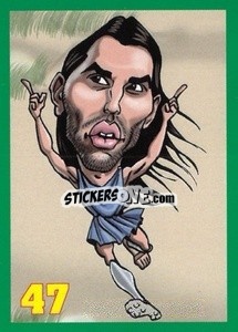 Sticker Giorgos Samaras - Euromania 2012 n. 47 - One2play