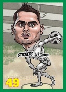 Sticker Loukas Vyntra - Euromania 2012 n. 49 - One2play