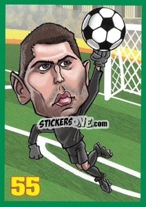 Sticker Michalis Sifakis - Euromania 2012 n. 55 - One2play