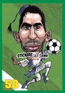 Sticker Giannis Zaradoukas - Euromania 2012 n. 58 - One2play
